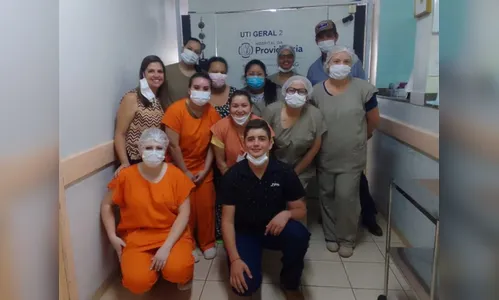 Ex-paciente retorna ao Hospital da Providência para agradecer equipe