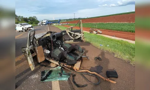 Homem morre em grave acidente entre 3 veículos na BR-369