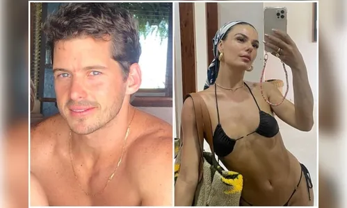 Isis Valverde curte férias com cunhado de Claudia Leitte e agita web