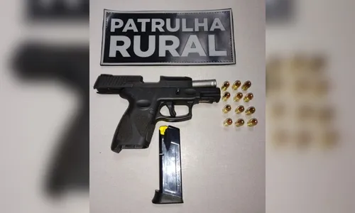 Após denúncia, PM de Jandaia prende jovem armado com pistola
