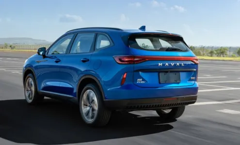 O SUV Haval H6 passará a ser comercializado no Brasil a partir do próximo ano