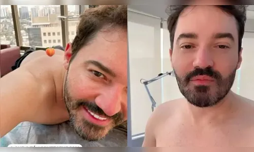 Fernando Zor faz procedimento estético para aumentar o bumbum