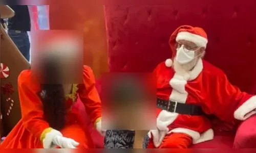 Papai Noel se recusa a abraçar criança com autismo e perde o emprego