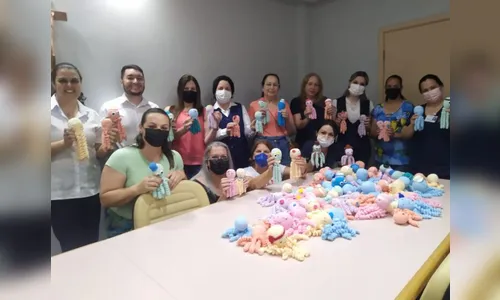 Rede de Mulheres Solidárias entregam Polvinhos do Amor na UTI Neonatal