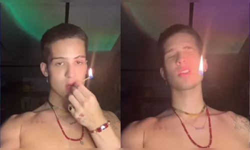 Vídeo: João Guilherme queima parte do rosto ao fazer trend do TikTok