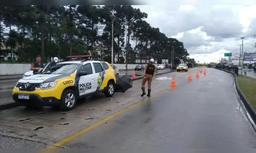 Idosa de 76 anos morre atropelada por biarticulado em Curitiba
