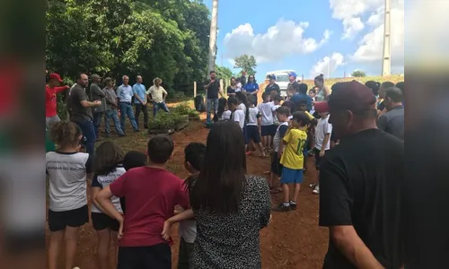 Jandaia do Sul realiza o plantio de 365 mudas de árvores