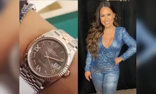 Simone ganha relógio com diamantes do marido; saiba qual o valor