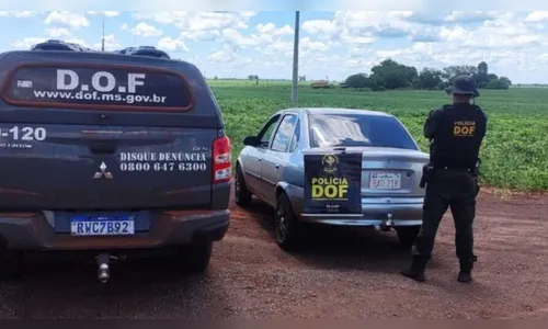 Carro roubado há 12 anos em Maringá é recuperado pela polícia em MS