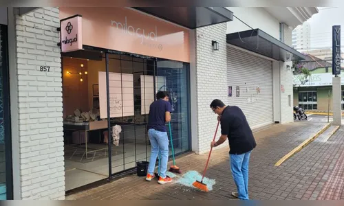 Vitrines destruídas: arrombamentos em Apucarana preocupam lojistas