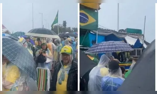 Temporal: acampamento é atingido por raio e 4 pessoas ficam feridas