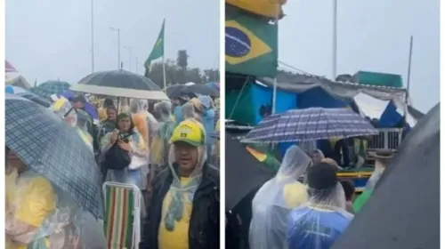 Quatro pessoas se feriram por conta do temporal