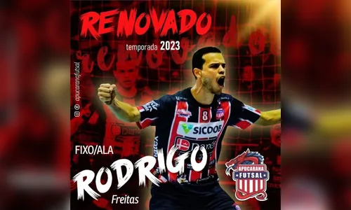 Apucarana Futsal renova com atletas para temporada de 2023