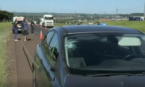 Mulher tenta cruzar BR-467 e morre atropelada no oeste do Paraná