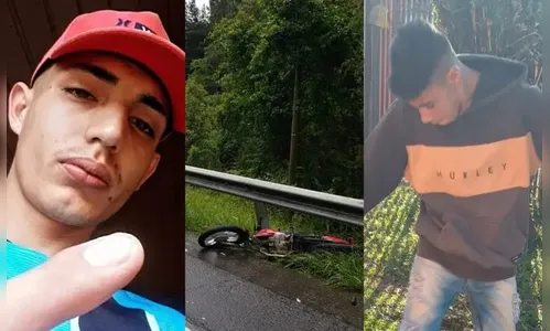 Mãe vê momento em que os dois filhos morrem em acidente de moto