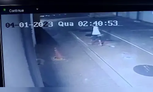 Câmeras flagram furtos em estabelecimentos de Apucarana; homem é preso