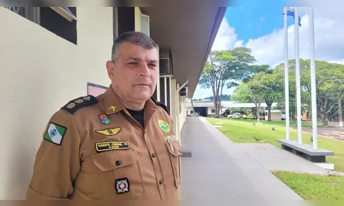 Comandante da PM de Apucarana alerta moradores que vão viajar; vídeo