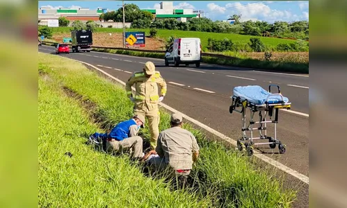 Mulher de 39 anos é encontrada caída dentro de canaleta na BR-376