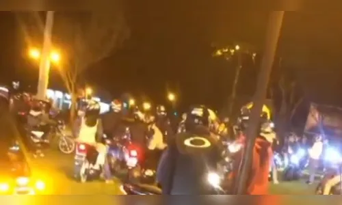 Encontro de motociclistas termina em perseguição e pessoas feridas