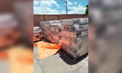 Furto: Polícia Militar de Londrina apreende carreta lotada de cerveja