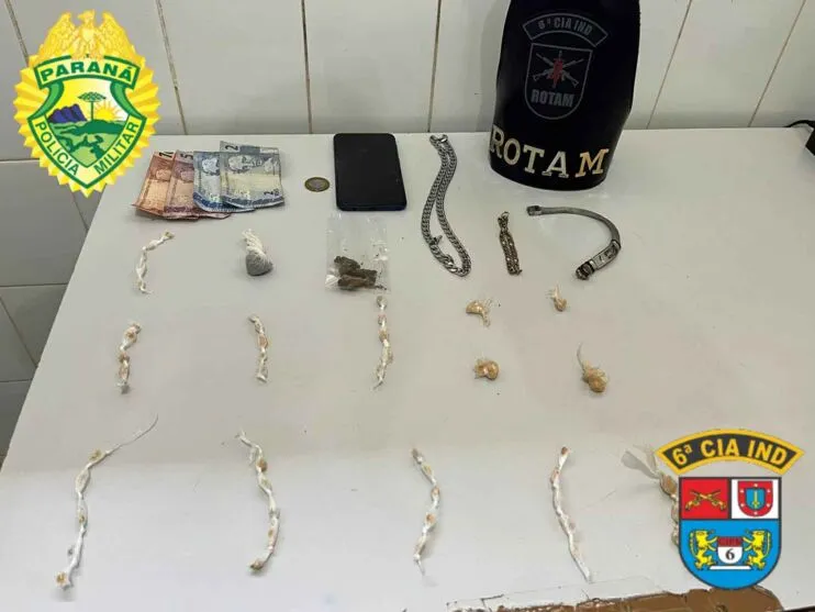 A ação policial aconteceu na Rua Pitasnga