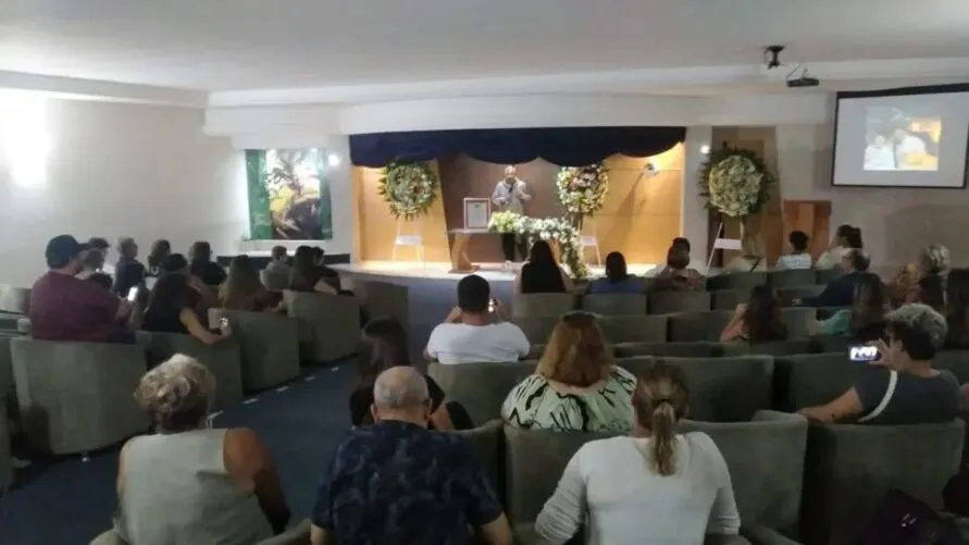 Baltazar usou a cerimônia fúnebre para comemorar seu aniversário