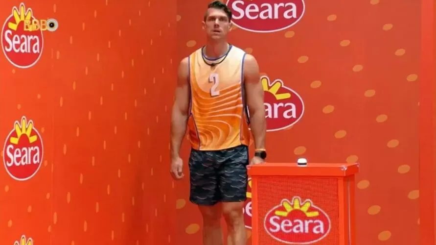 Cristian levou a melhor na disputa pelo colar do Anjo