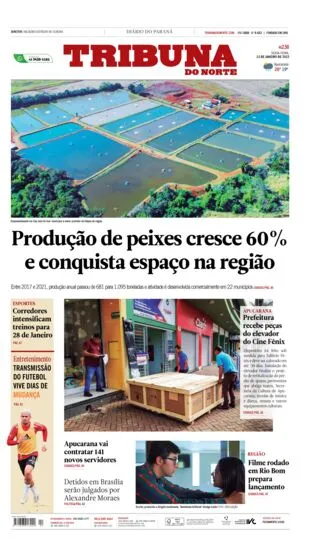 Edição do dia 13 de janeiro de  2023
