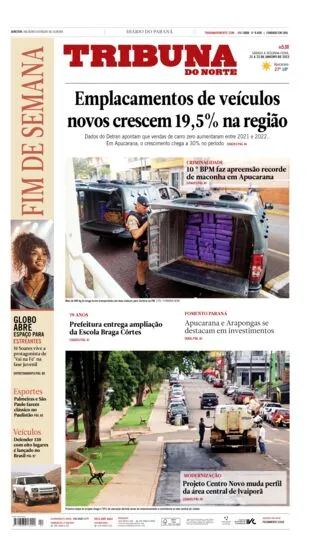 Edição do dia 21 de janeiro de  2023