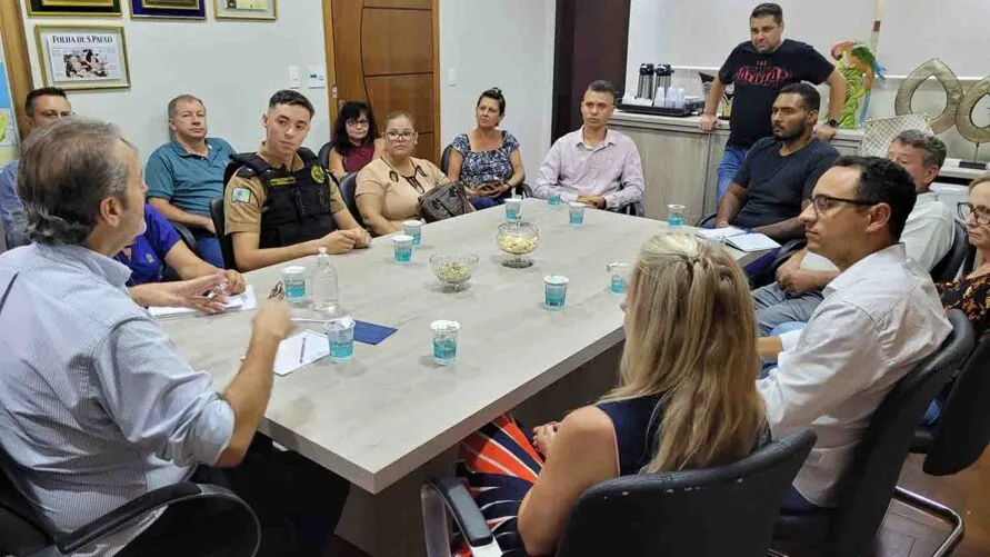 Foram levantados alguns pontos estratégicos para instalar câmeras de segurança