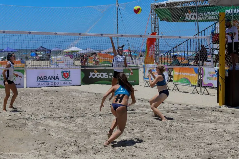 Matinhos- Verão Paraná Maior-Circuito Paranaense de Volei de Praia.