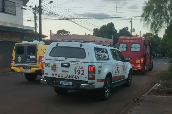 O crime foi registrado no início da noite desse domingo (15)