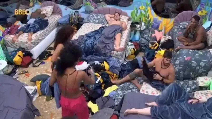 Os moradores do quarto Fundo do Mar se envolveram em uma treta generalizada