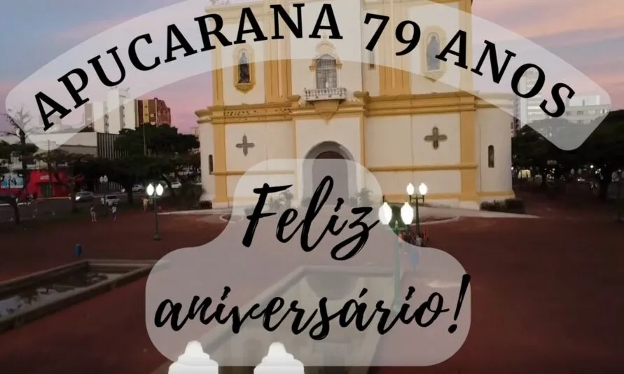 Vídeo homenageia os 79 anos de Apucarana