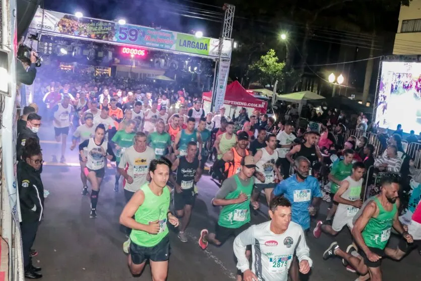 A corrida de rua mais tradicional de Apucarana fará sua 60ª edição neste ano