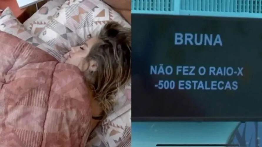 Bruna Griphao teve dificuldades para acordar na manhã desta quinta-feira (2)