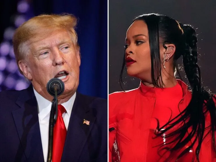 Donald Trump e Rihanna