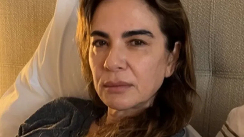 Luciana Gimenez, 53 anos, fez um relato sobre seu pós-operatório depois de ter sofrido um acidente