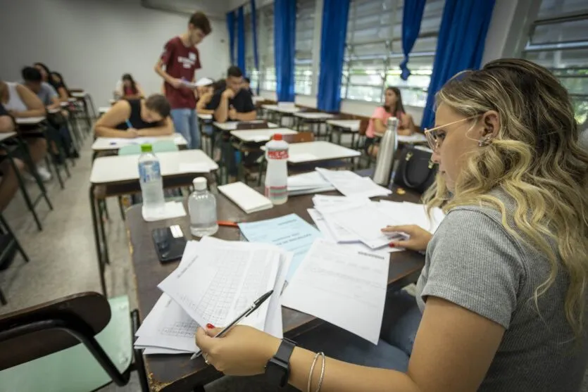 O vestibular da Universidade Estadual de Maringá (UEM) foi aplicado nesse domingo (12)