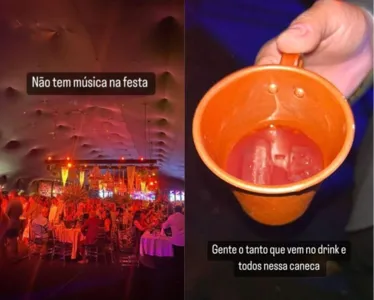 A festa deveria ter acontecido no último final de semana, mas foi cancelada