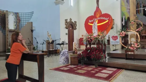 A movimentação dos fiéis na Catedral foi intensa desde o começo do mês