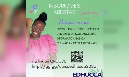 Edhucca abre inscrições para cursos de qualificação profissional