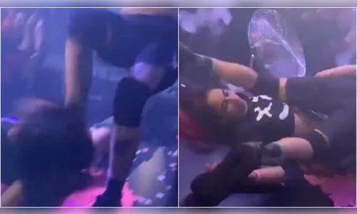 Vídeo: Fã desmaia após levar chute de dançarino durante show de funk