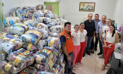 Assistência Social de Ivaiporã recebe cestas básicas da Defesa Civil