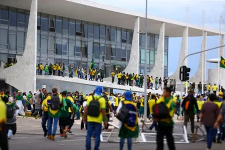 Atos golpistas em Brasília