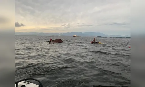 Seis pessoas estão desaparecidas após naufrágio na Baía de Guanabara