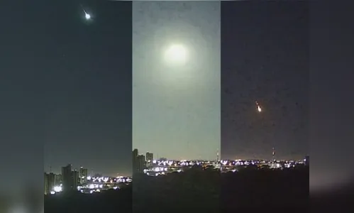 Passagem de meteoro é flagrada em diversas cidades do PR; veja