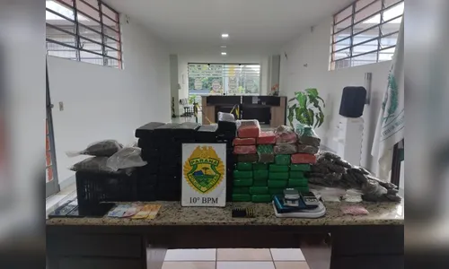 Polícia de Apucarana apreende drogas e munições; um homem foi preso