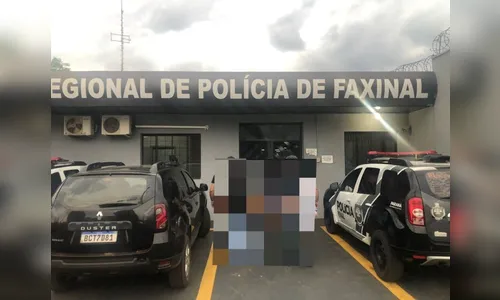 Ex-marido é preso em Faxinal após tentar matar mulher atropelada