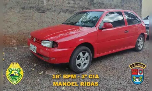 Polícia Militar frustra furto em Manoel Ribas, e prende dois suspeitos